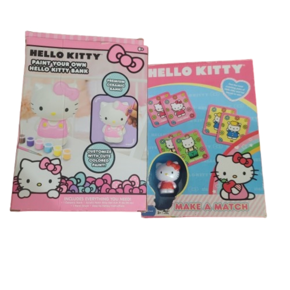 Hello Kitty Paint, Your own and make  a match set. New 2 Holiday Christmas Gift